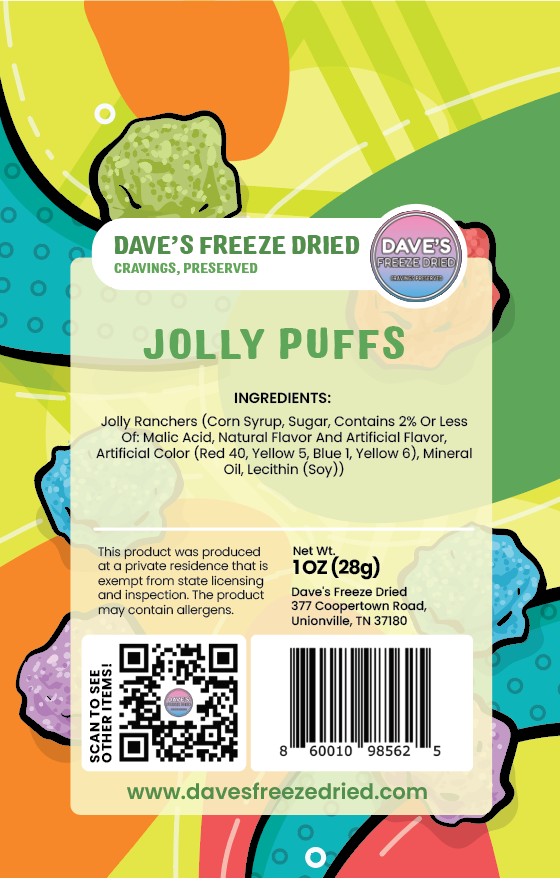 Jolly Puffs 1oz