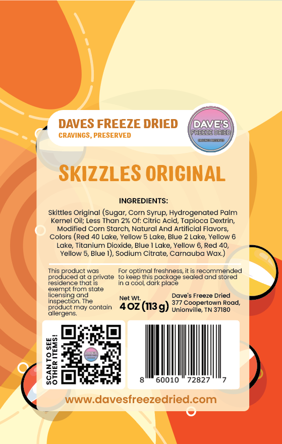 Skizzles Original 4oz