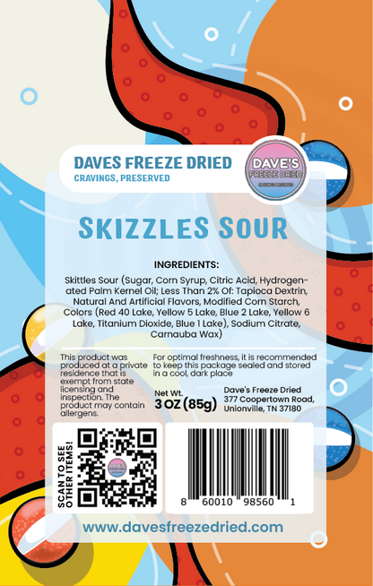 Skizzles Sour 3oz